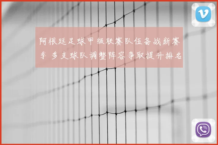 阿根廷足球甲级联赛队伍备战新赛季 多支球队调整阵容争取提升排名